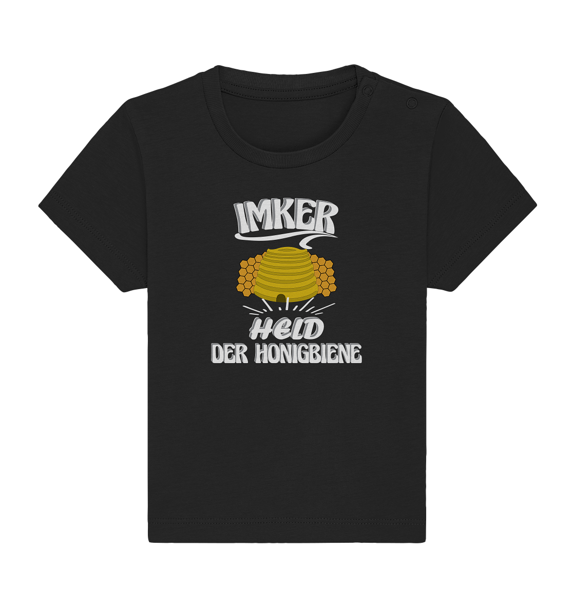 Imker, Bienen, Honig - Eine Magie, Imkerei, Wunder der Natur - Baby Organic Shirt