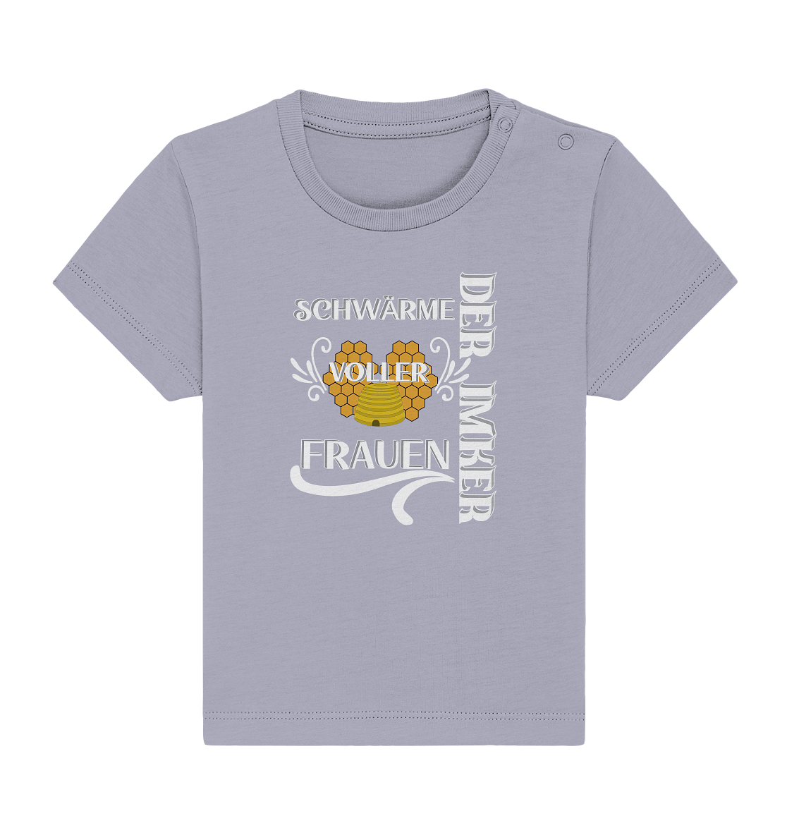 Der Imker, schwärme voller Frauen, Imkerei, Helden, Helles Motiv - Baby Organic Shirt