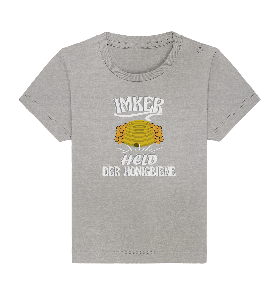 Imker, Bienen, Honig - Eine Magie, Imkerei, Wunder der Natur - Baby Organic Shirt