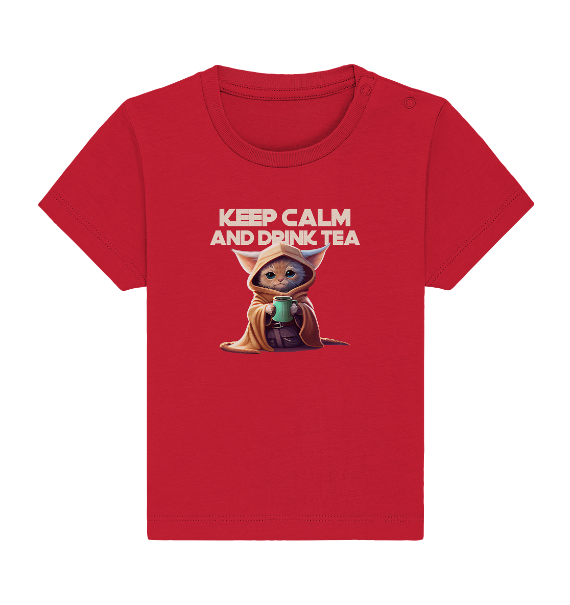 Chill Mal- Baby Organic Shirt- Keep Calm- Bleib ruhig