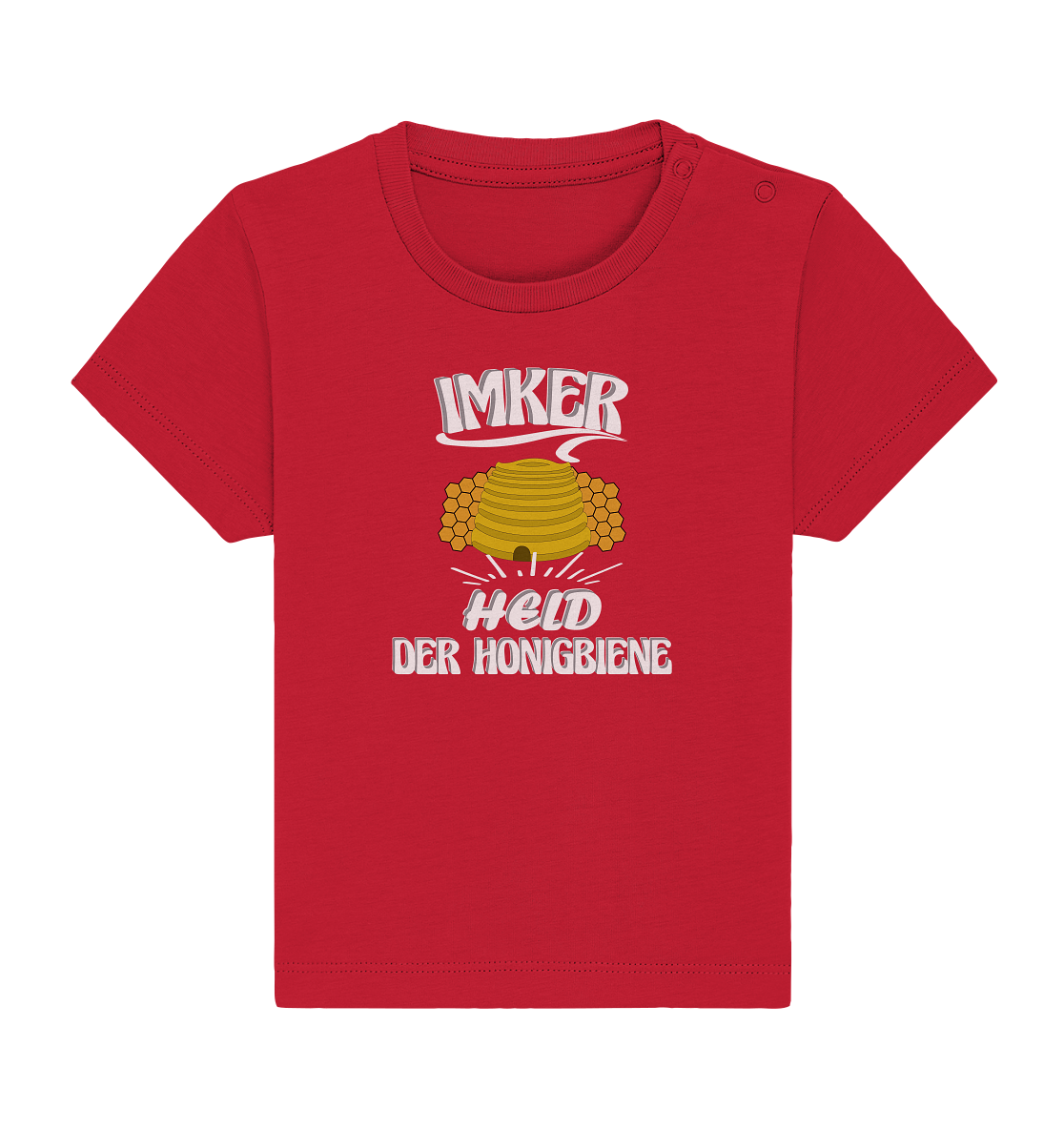 Imker, Bienen, Honig - Eine Magie, Imkerei, Wunder der Natur - Baby Organic Shirt