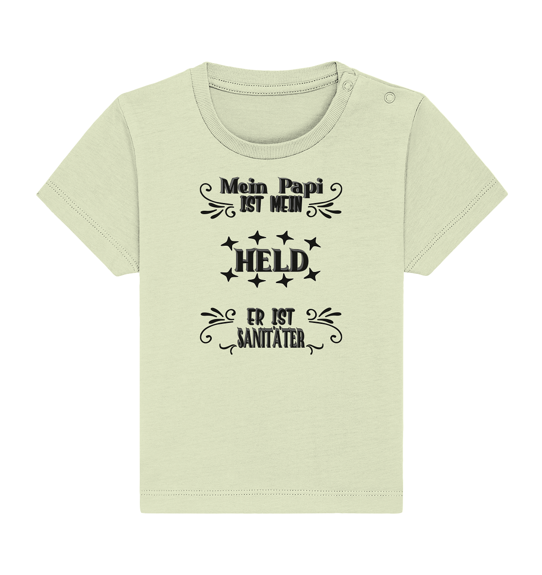 DAS PAPA PROJEKT-MEIN HELD-SANITÄTER- Baby Organic Shirt