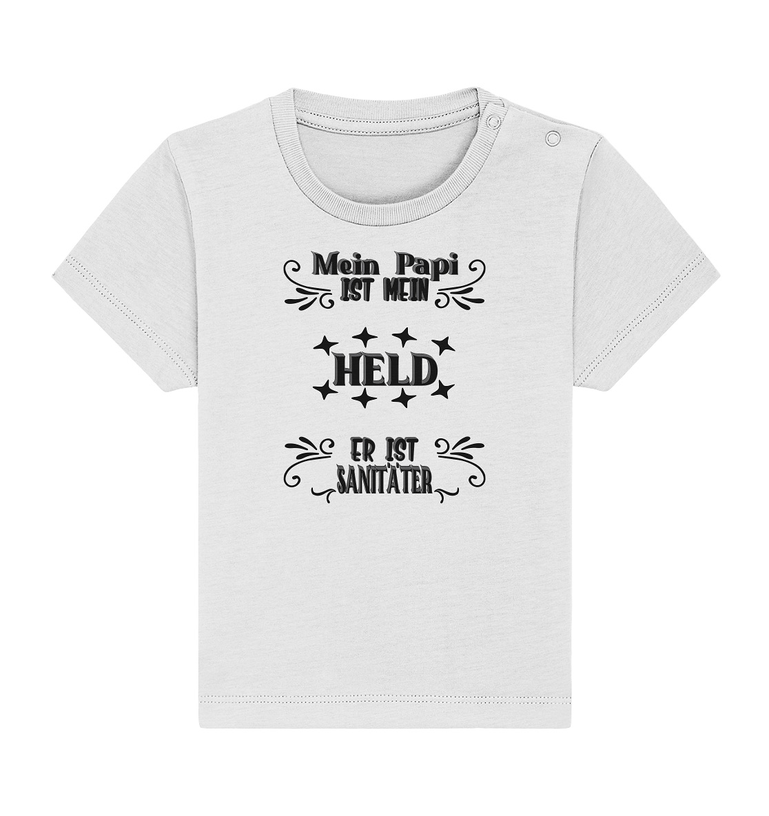 DAS PAPA PROJEKT-MEIN HELD-SANITÄTER- Baby Organic Shirt