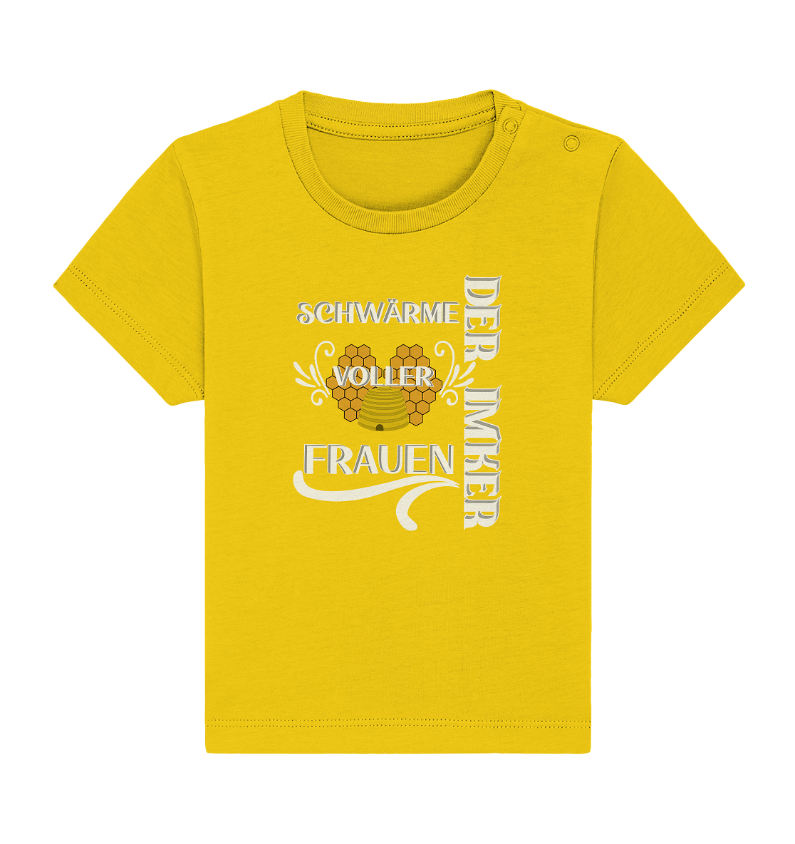 Der Imker, schwärme voller Frauen, Imkerei, Helden, Helles Motiv - Baby Organic Shirt
