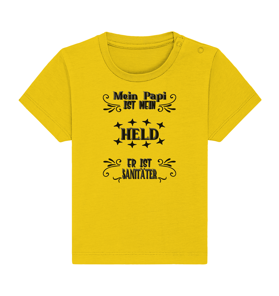 DAS PAPA PROJEKT-MEIN HELD-SANITÄTER- Baby Organic Shirt