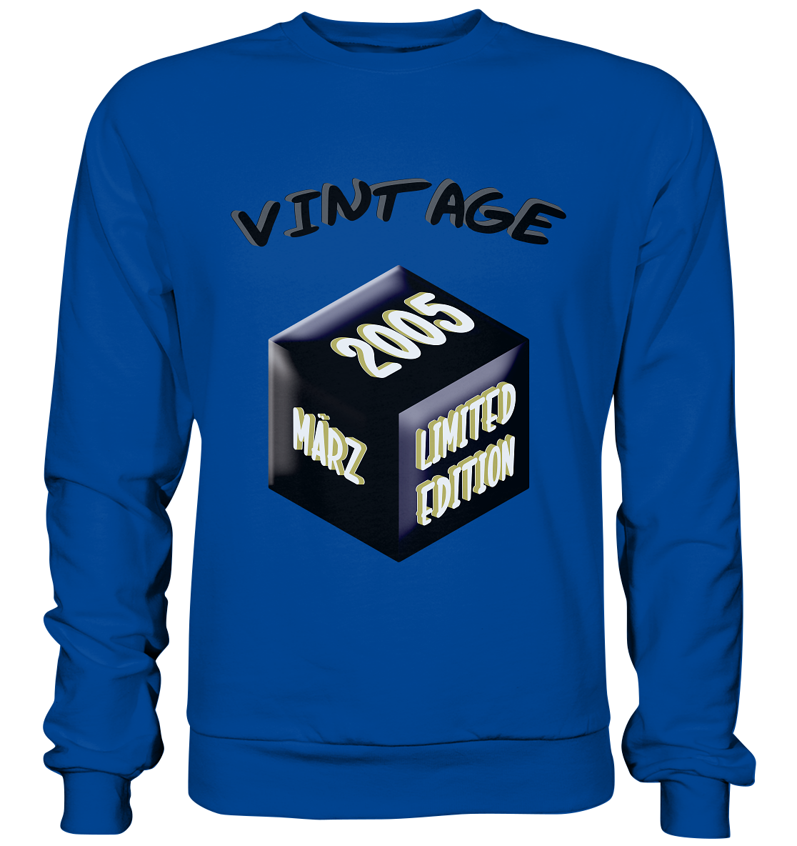 Vintage 2005 MÄRZ Limited Edition, Geschenk zum 18 - Basic Sweatshirt