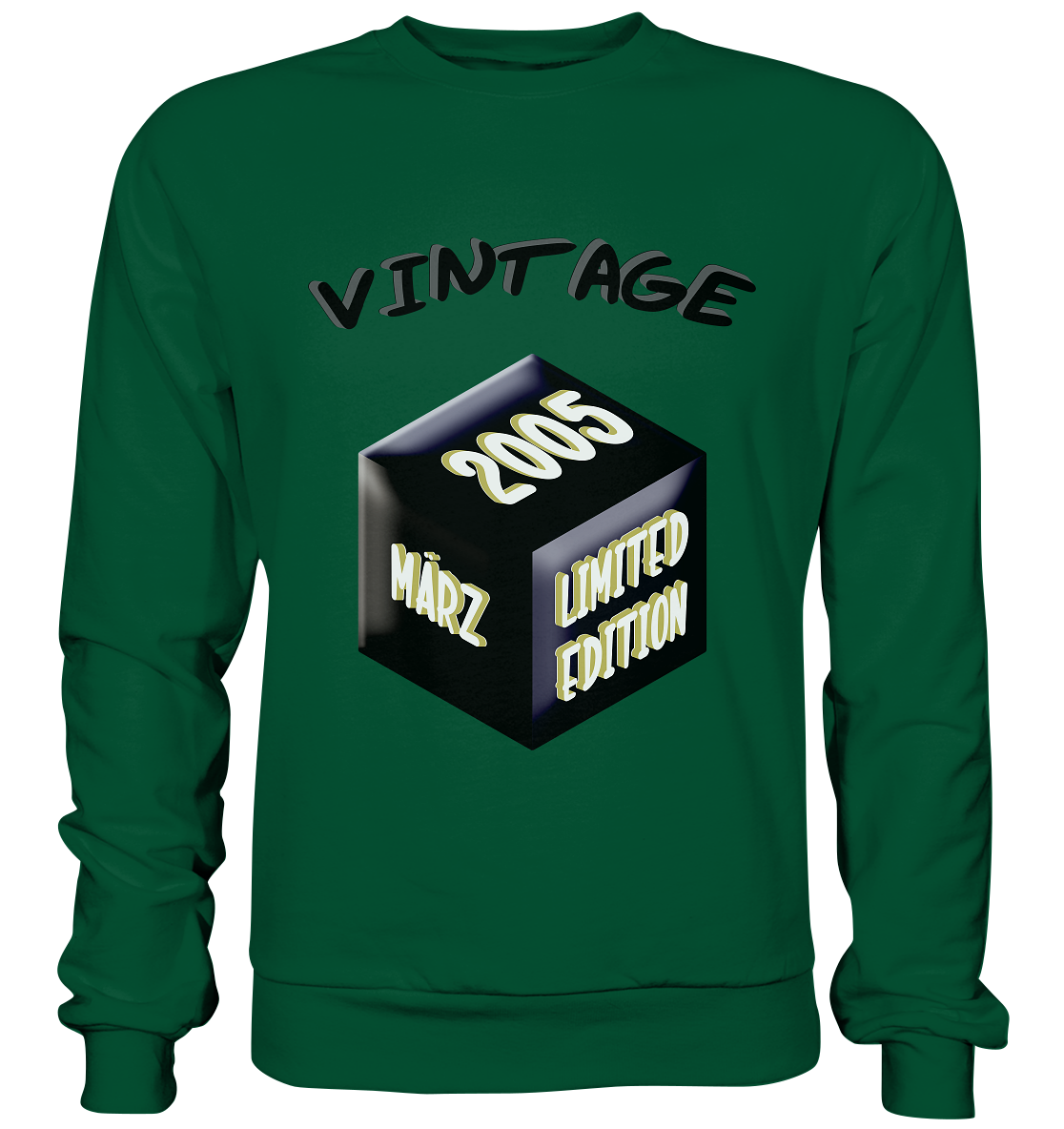 Vintage 2005 MÄRZ Limited Edition, Geschenk zum 18 - Basic Sweatshirt