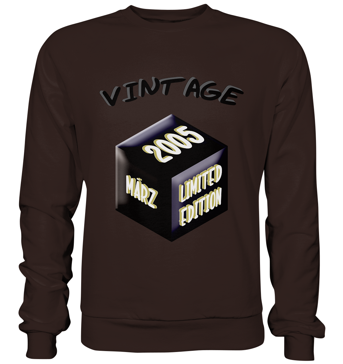 Vintage 2005 MÄRZ Limited Edition, Geschenk zum 18 - Basic Sweatshirt