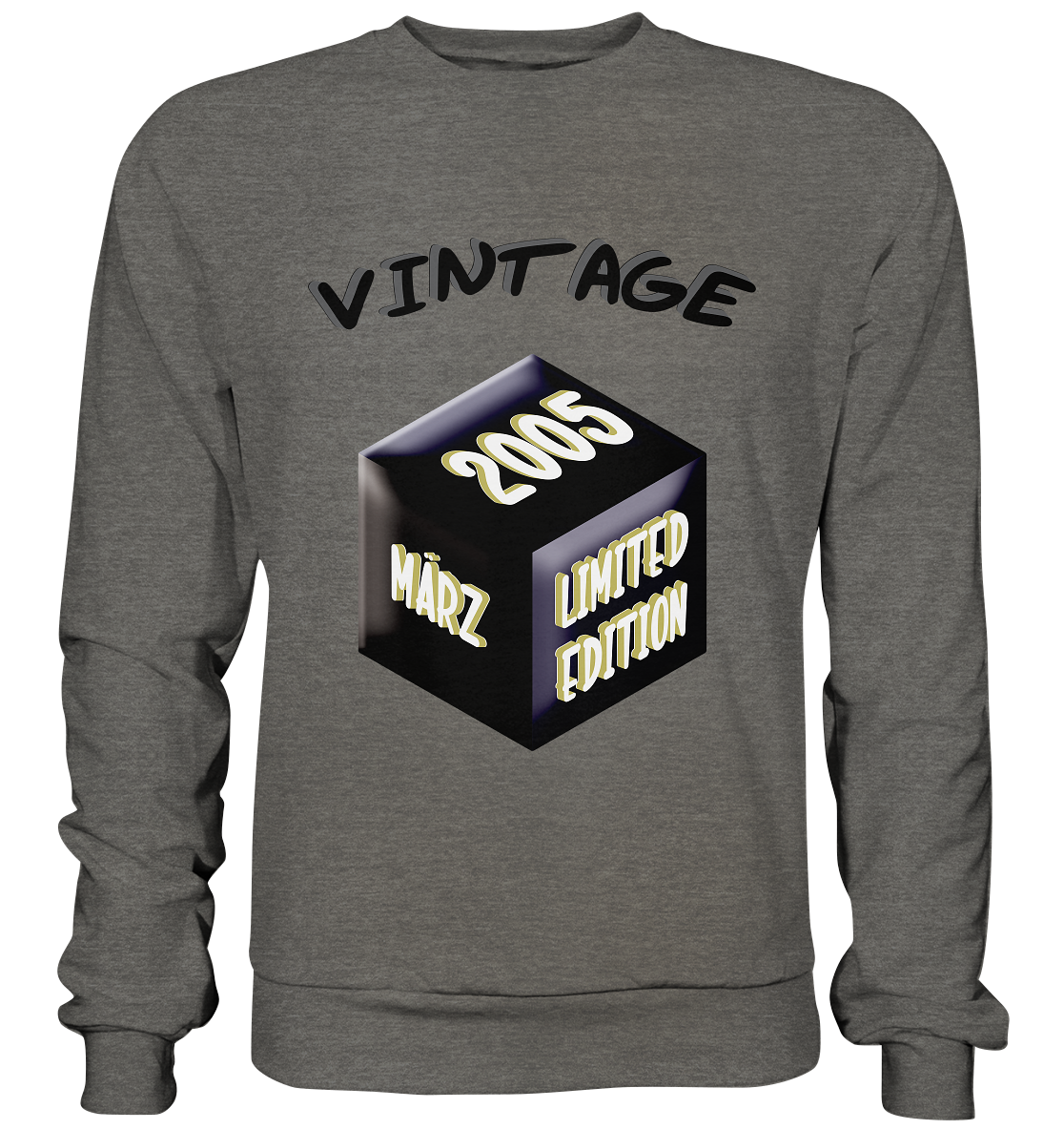 Vintage 2005 MÄRZ Limited Edition, Geschenk zum 18 - Basic Sweatshirt