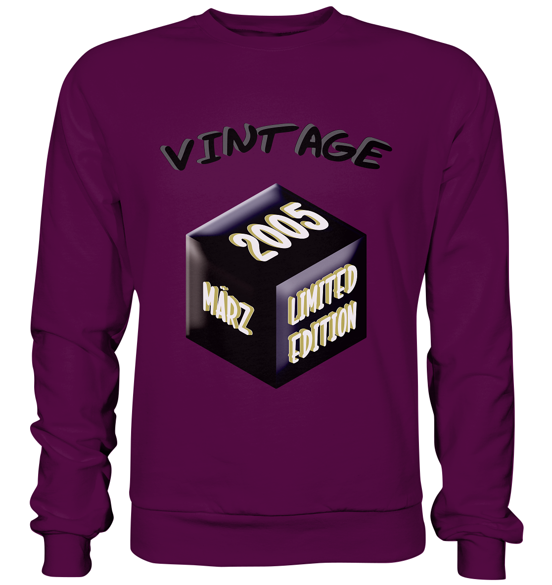 Vintage 2005 MÄRZ Limited Edition, Geschenk zum 18 - Basic Sweatshirt