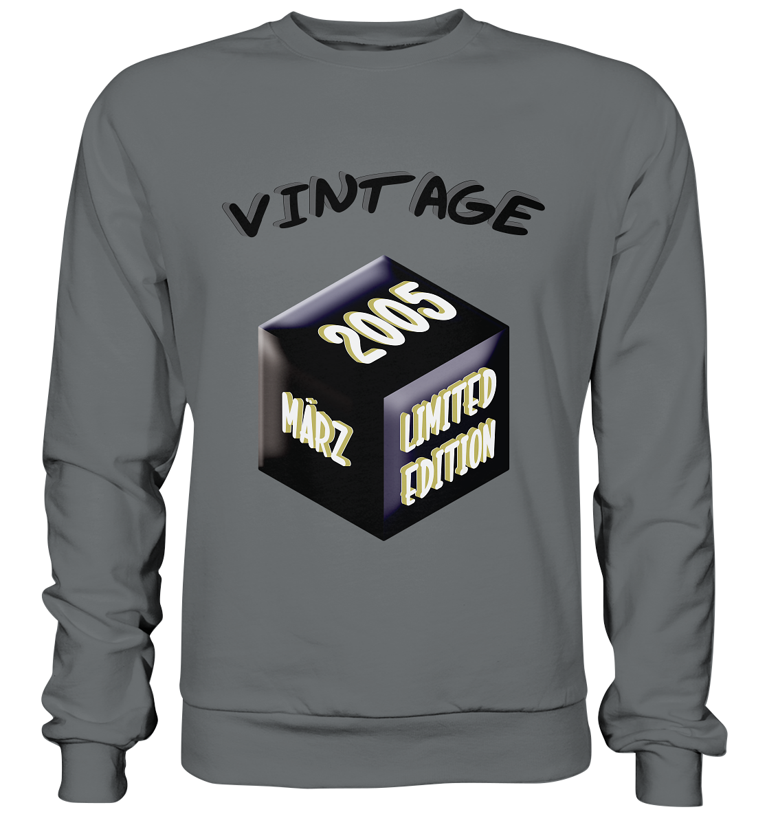 Vintage 2005 MÄRZ Limited Edition, Geschenk zum 18 - Basic Sweatshirt