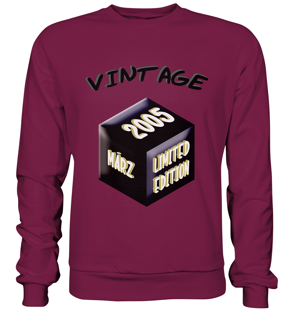 Vintage 2005 MÄRZ Limited Edition, Geschenk zum 18 - Basic Sweatshirt