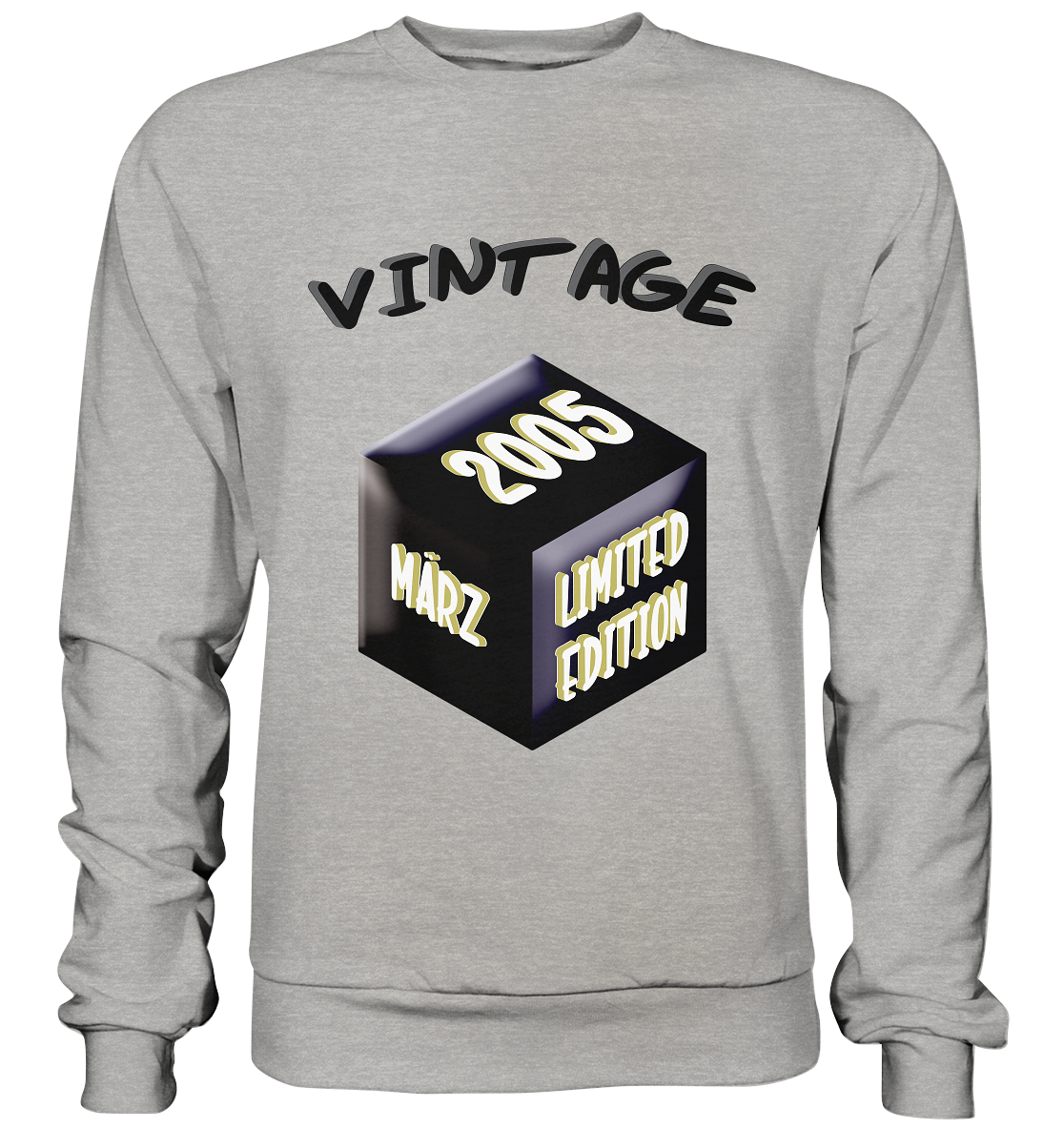 Vintage 2005 MÄRZ Limited Edition, Geschenk zum 18 - Basic Sweatshirt
