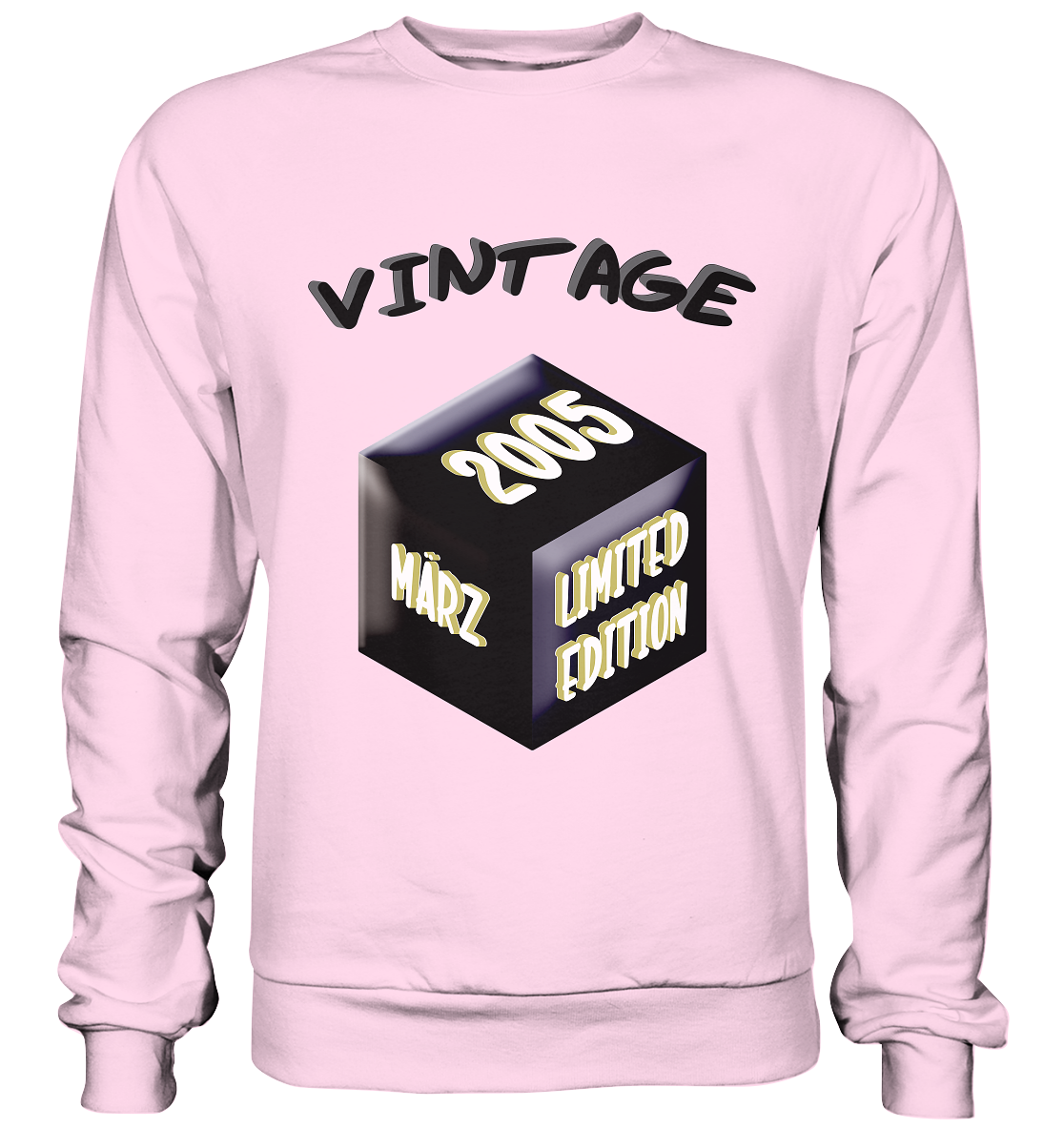 Vintage 2005 MÄRZ Limited Edition, Geschenk zum 18 - Basic Sweatshirt