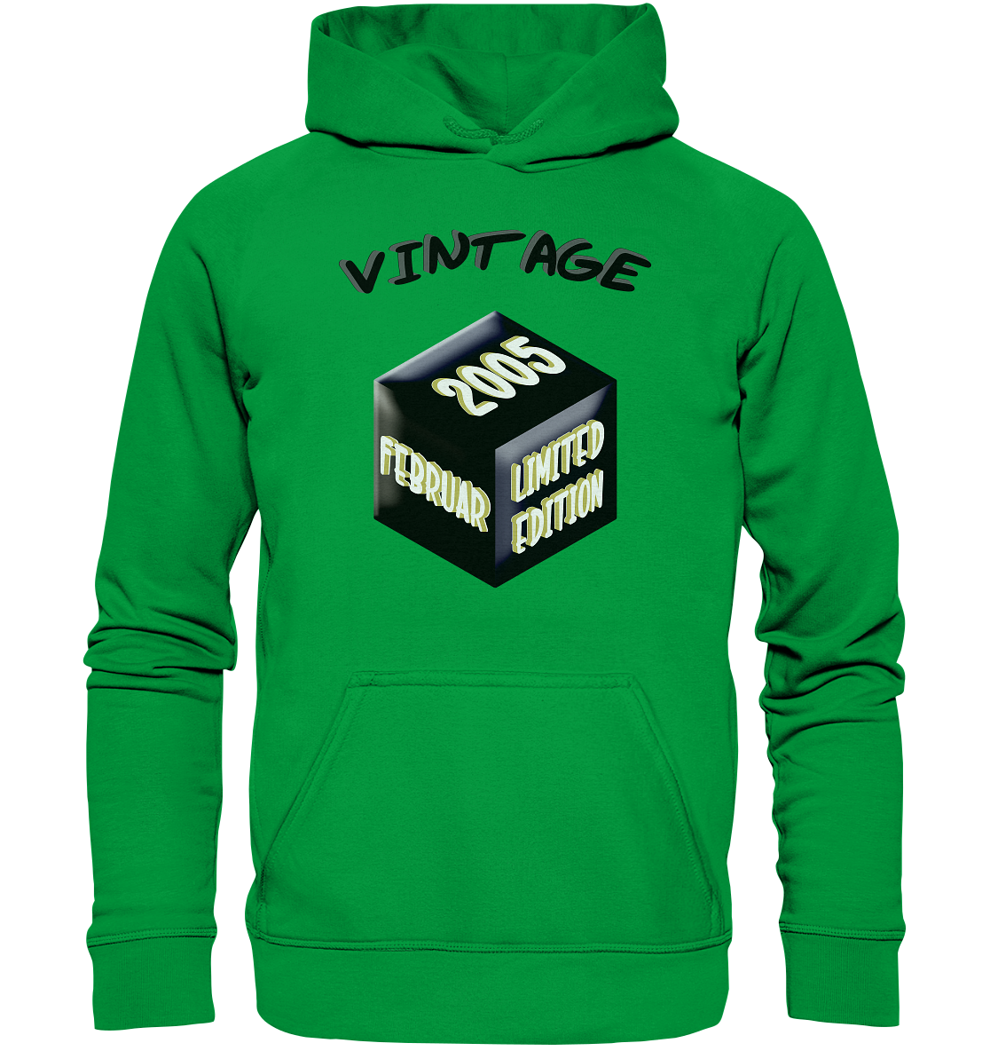 Vintage 2005 FEB Limited Edition, Geschenk zum 18 - Basic Unisex Hoodie