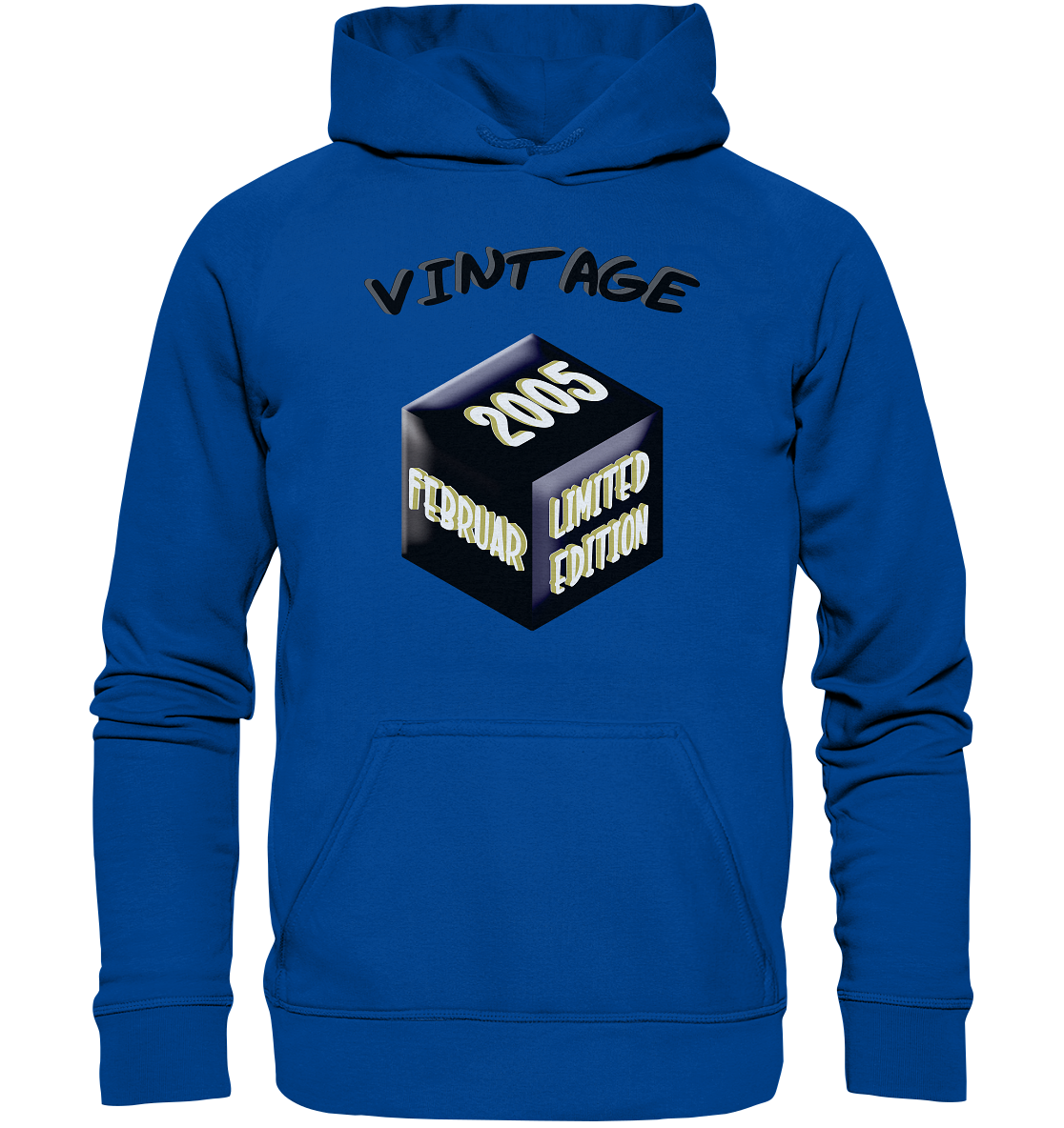 Vintage 2005 FEB Limited Edition, Geschenk zum 18 - Basic Unisex Hoodie