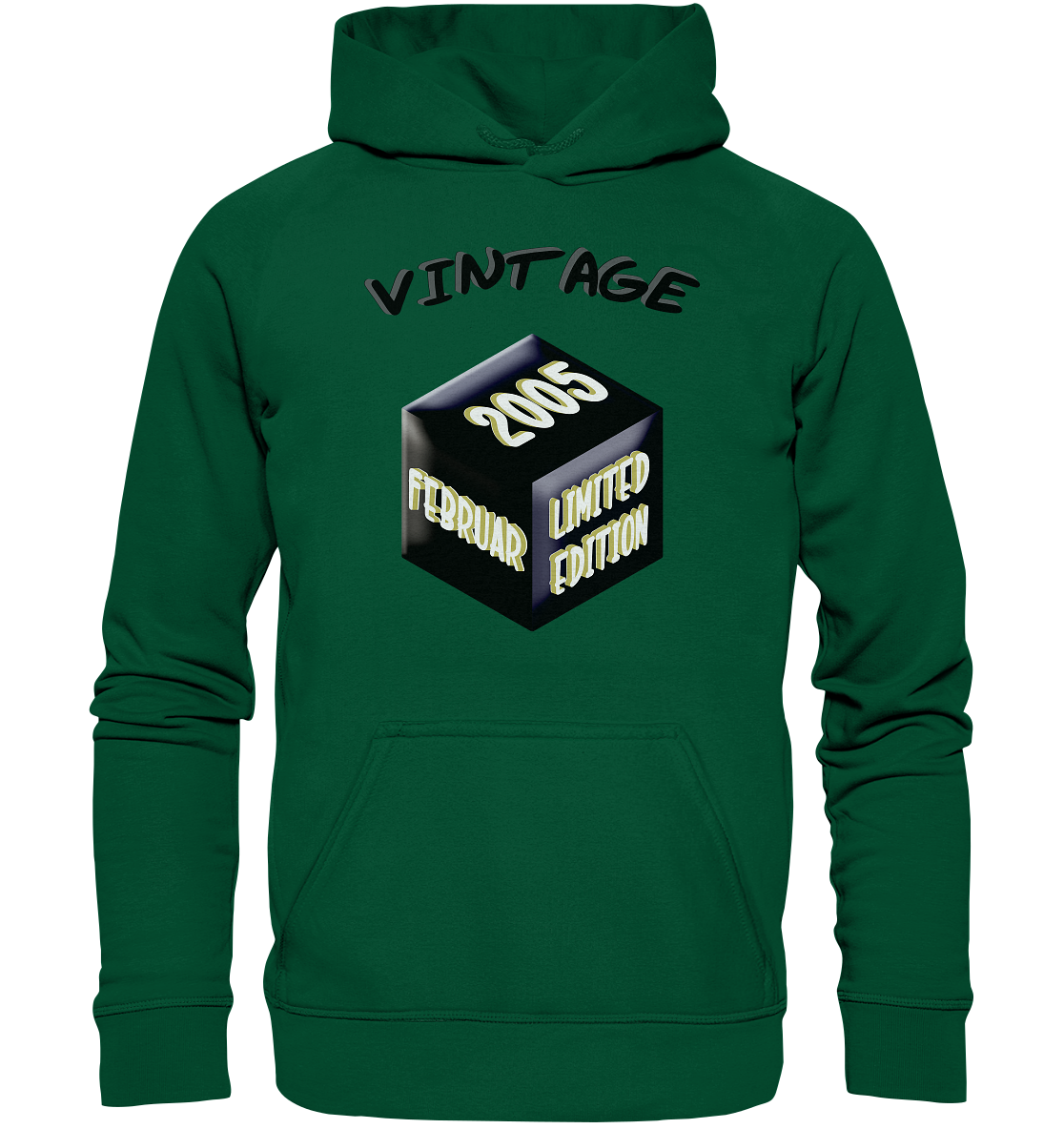 Vintage 2005 FEB Limited Edition, Geschenk zum 18 - Basic Unisex Hoodie