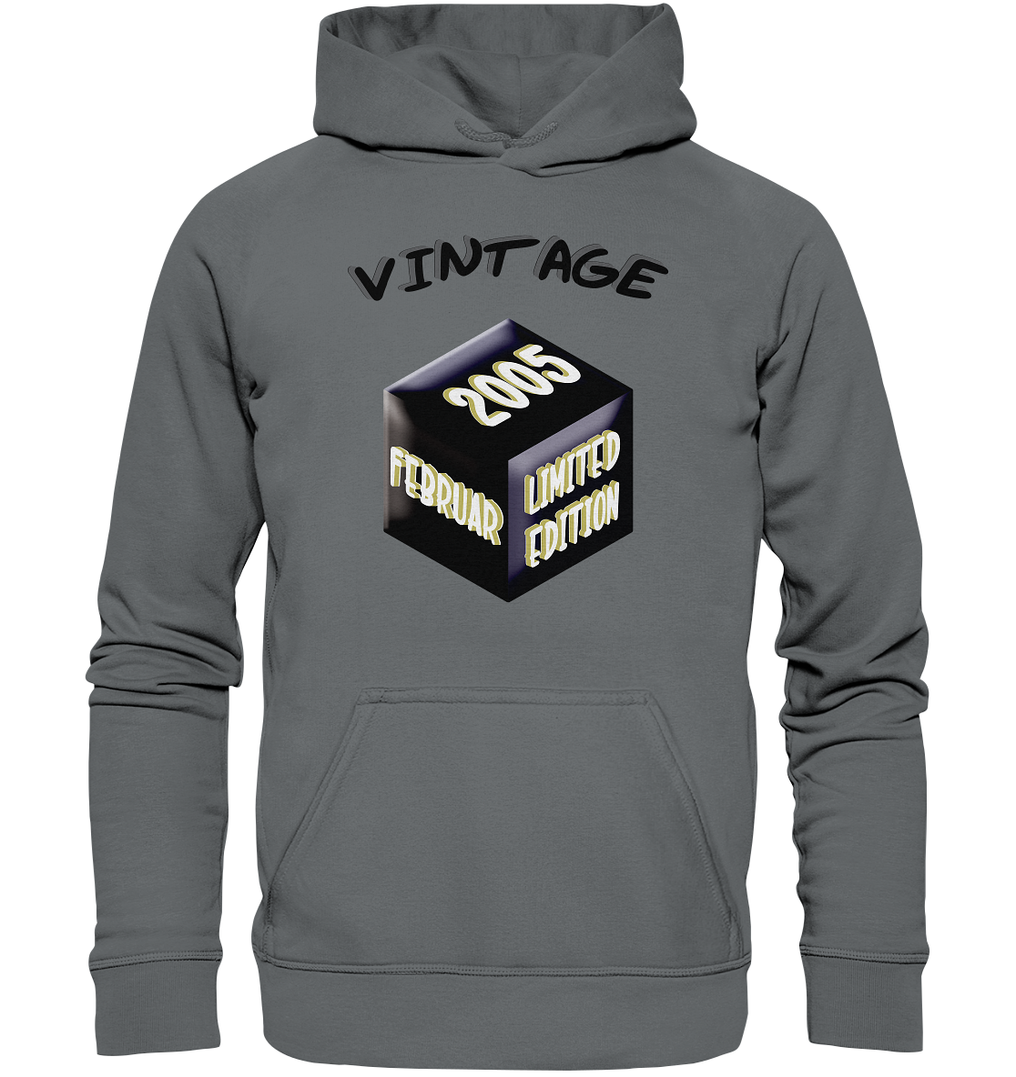 Vintage 2005 FEB Limited Edition, Geschenk zum 18 - Basic Unisex Hoodie