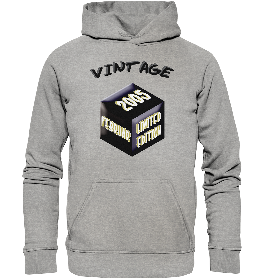 Vintage 2005 FEB Limited Edition, Geschenk zum 18 - Basic Unisex Hoodie