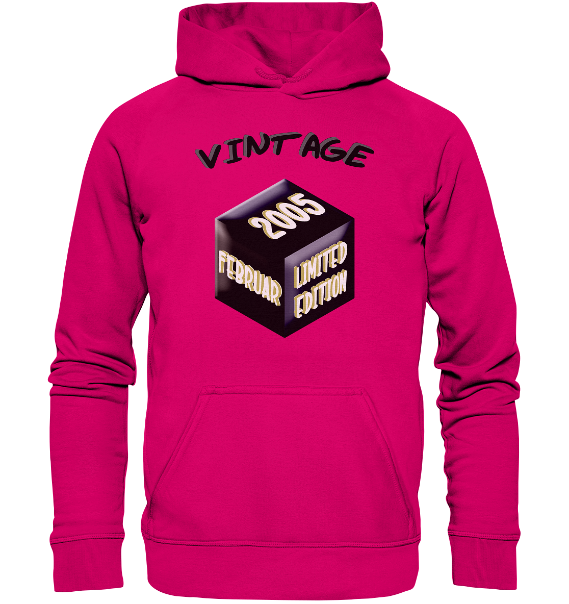 Vintage 2005 FEB Limited Edition, Geschenk zum 18 - Basic Unisex Hoodie