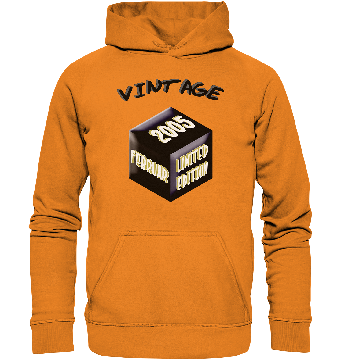 Vintage 2005 FEB Limited Edition, Geschenk zum 18 - Basic Unisex Hoodie