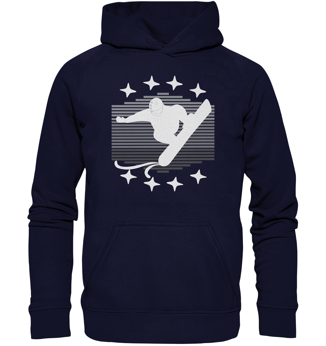 Snowboarder, Apres- Ski, Party danach, Piste - Basic Unisex Hoodie XL
