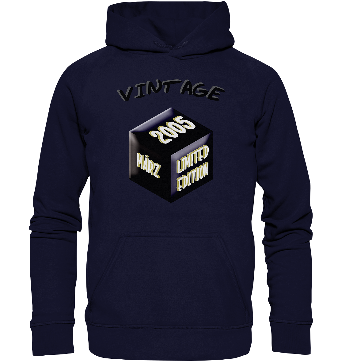 Vintage 2005 MÄRZ Limited Edition, Geschenk zum 18 - Basic Unisex Hoodie XL