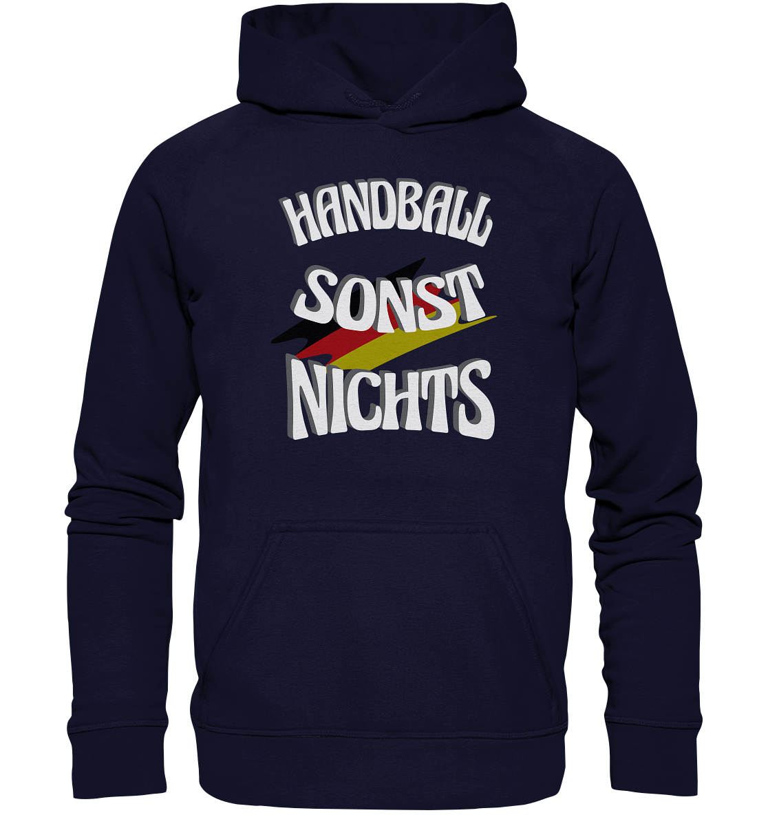 Handball sonst Nichts, mit Leib und Seele Fan, Handballfans - Basic Unisex Hoodie XL