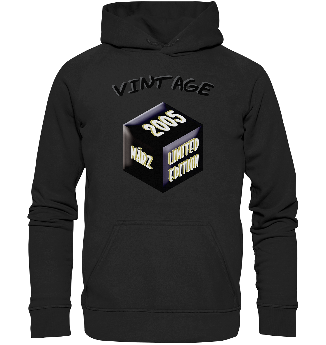 Vintage 2005 MÄRZ Limited Edition, Geschenk zum 18 - Basic Unisex Hoodie XL