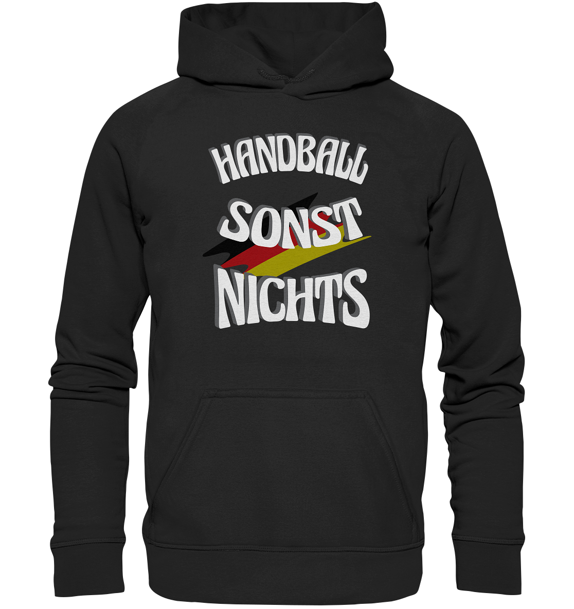 Handball sonst Nichts, mit Leib und Seele Fan, Handballfans - Basic Unisex Hoodie XL