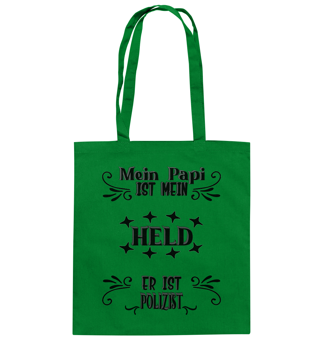 DAS PAPA PROJEKT-MEIN HELD-POLIZIST- Baumwolltasche