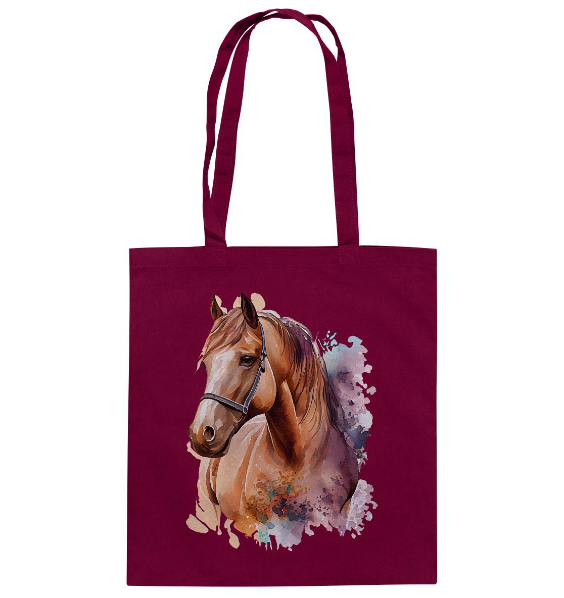 PFERDEMOTIV - Baumwolltasche