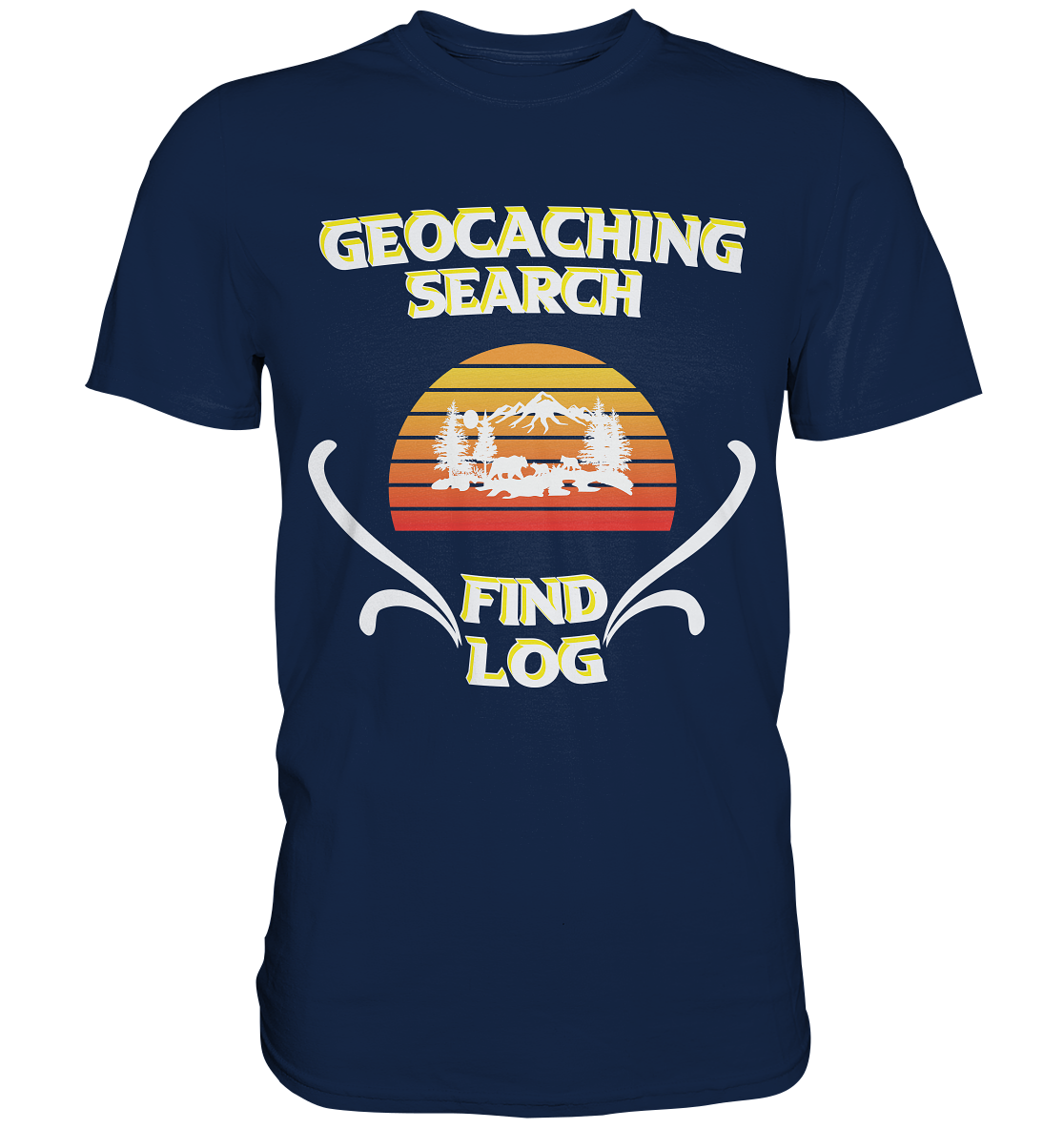 Geocaching, Suchen, Finden und Log, Geocache - Classic Shirt