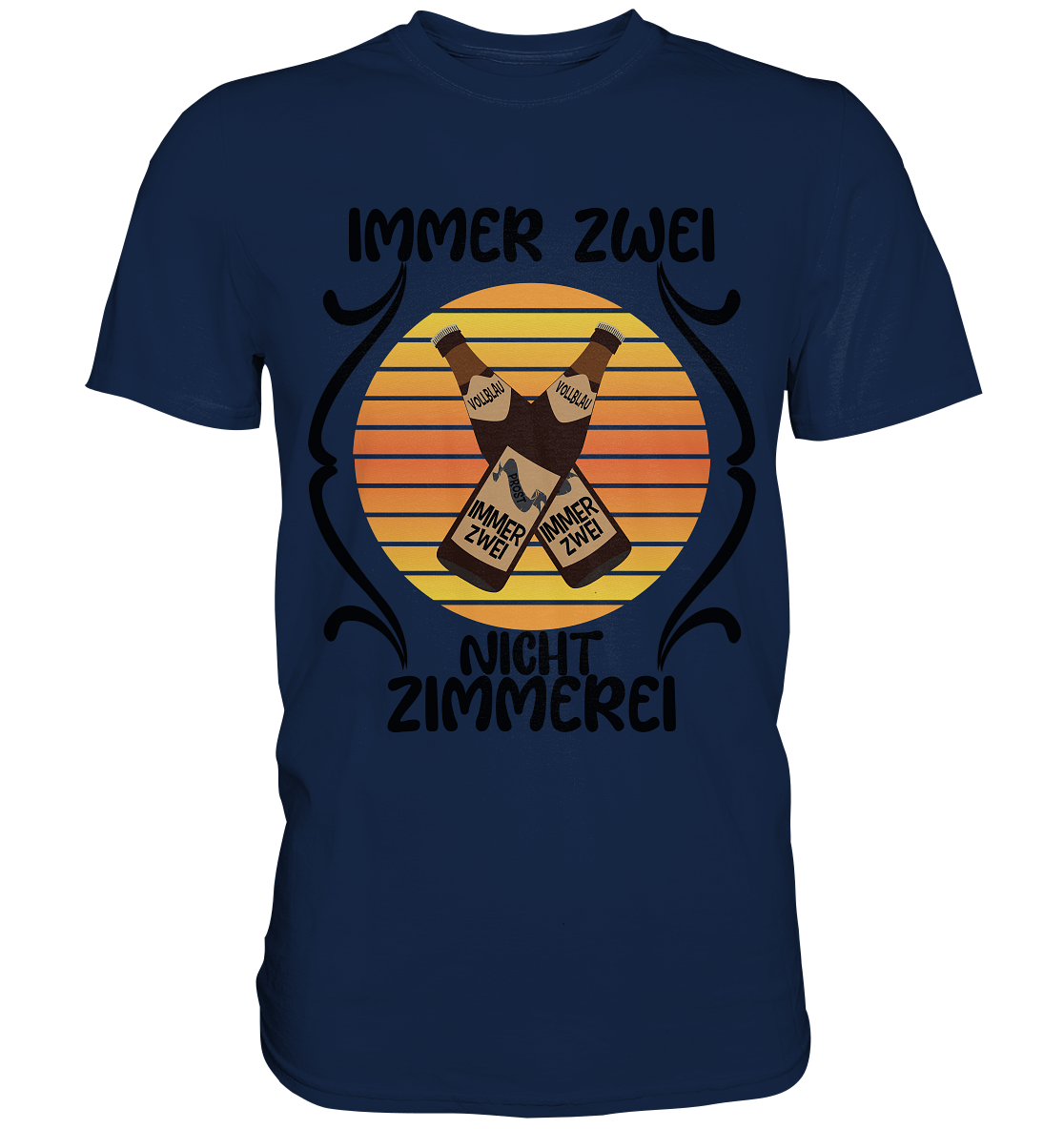 Immer Zwei, Nicht Zimmerei, witziges für den Alltag - Classic Shirt