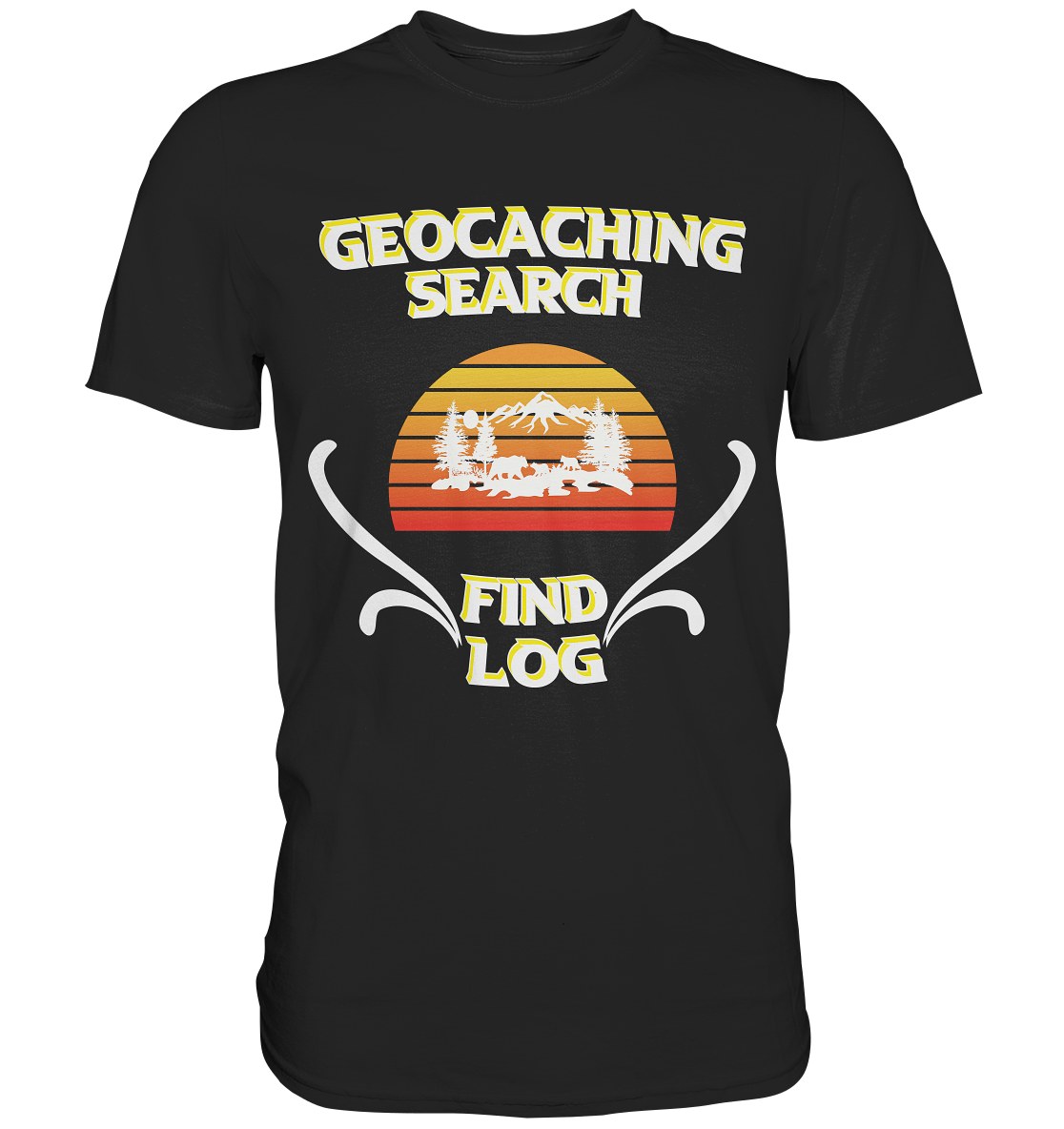 Geocaching, Suchen, Finden und Log, Geocache - Classic Shirt