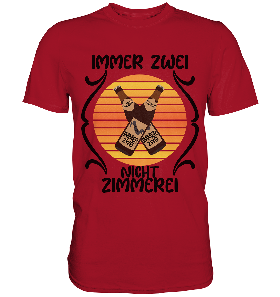 Immer Zwei, Nicht Zimmerei, witziges für den Alltag - Classic Shirt