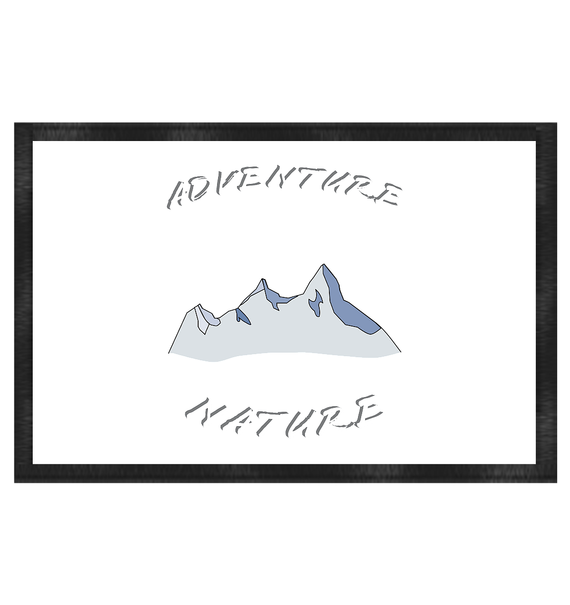 Abenteuer Natur | Fußmatte 60x40cm