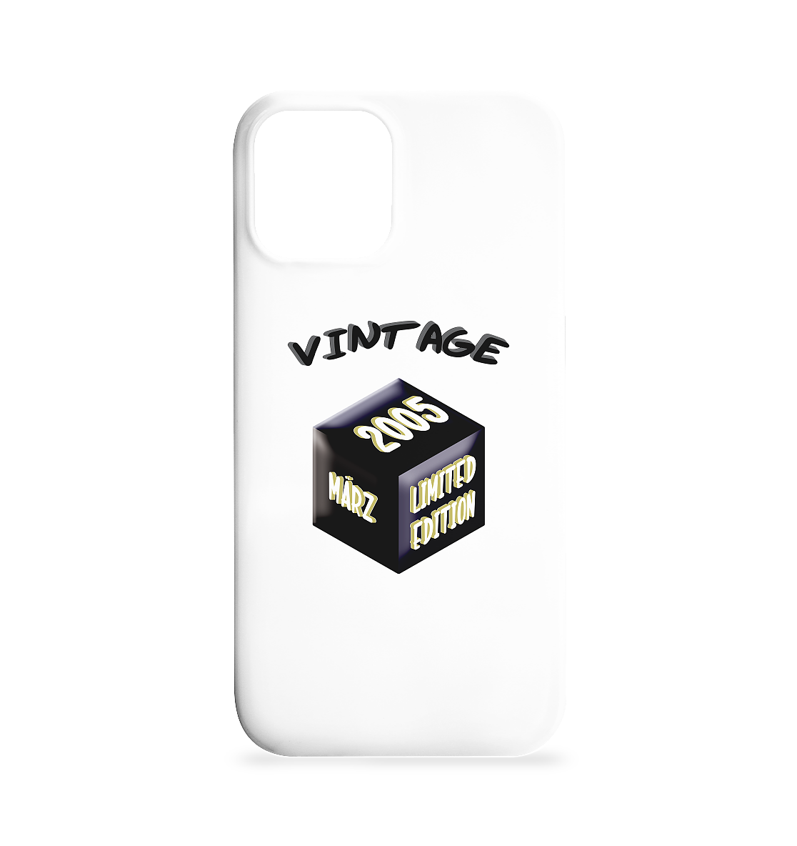 Vintage 2005 MÄRZ Limited Edition, Geschenk zum 18 - Iphone 12 / 12 Pro Handyhülle