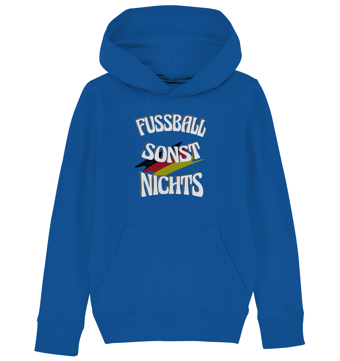Fussball sonst Nichts, mit Leib und Seele Fan, Fußballfans - Kids Organic Hoodie