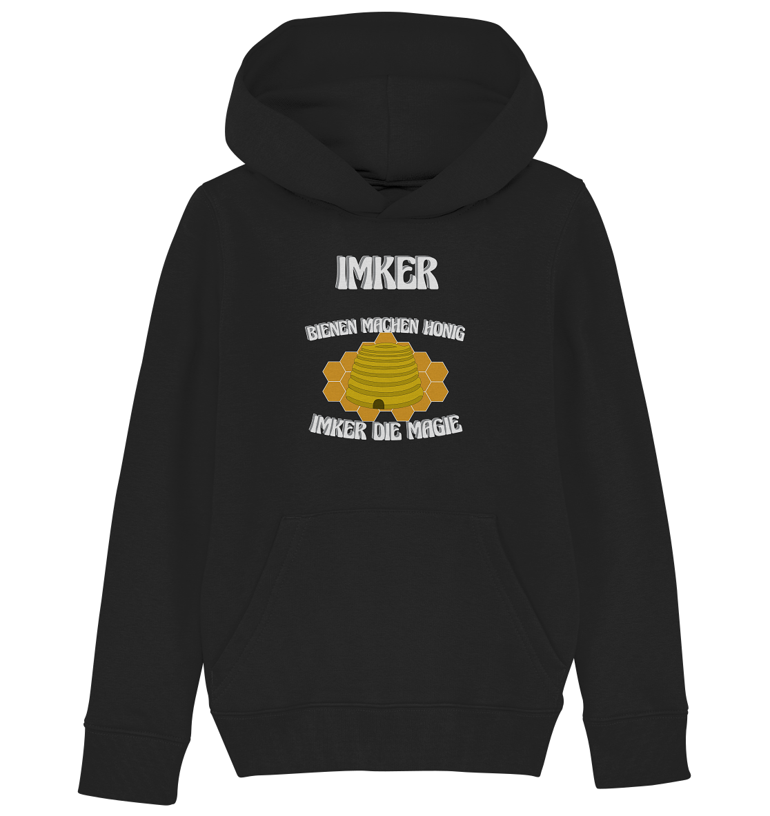 Imker, Bienen, Honig - Eine Magie, Imkerei, Wunder - Kids Organic Hoodie