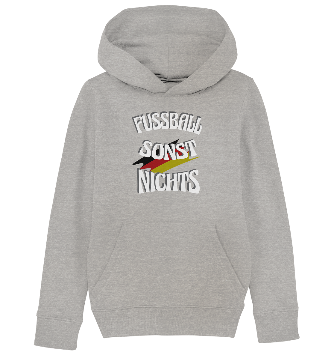 Fussball sonst Nichts, mit Leib und Seele Fan, Fußballfans - Kids Organic Hoodie