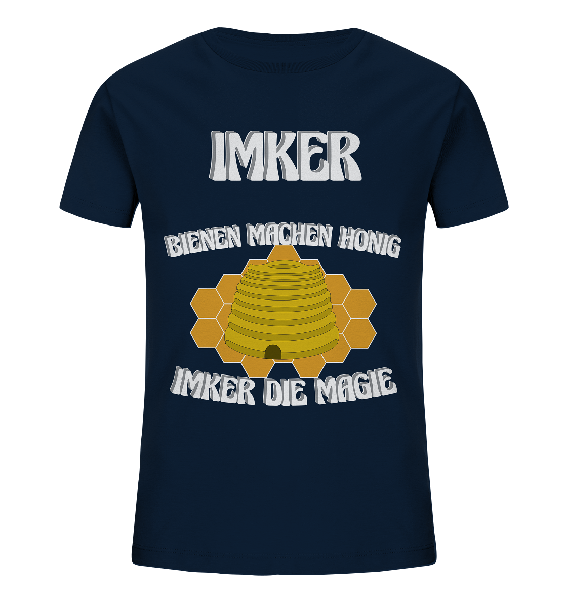 Imker, Bienen, Honig - Eine Magie, Imkerei, Wunder - Kids Organic Shirt
