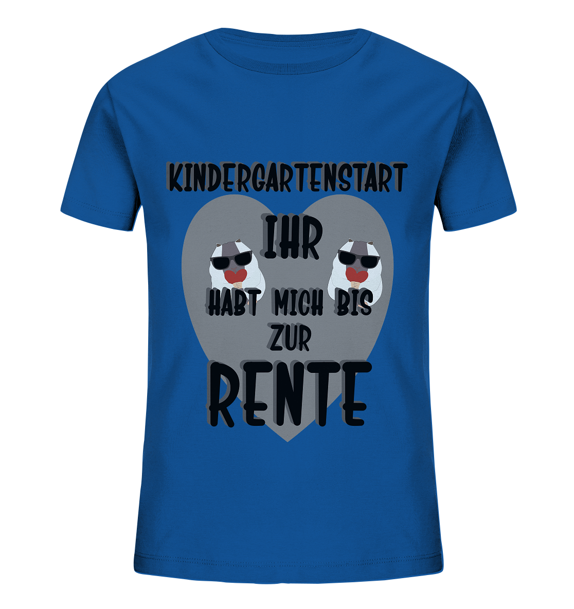 Kindergartenstart, Kiga, Kindergarten - Kids Organic Shirt