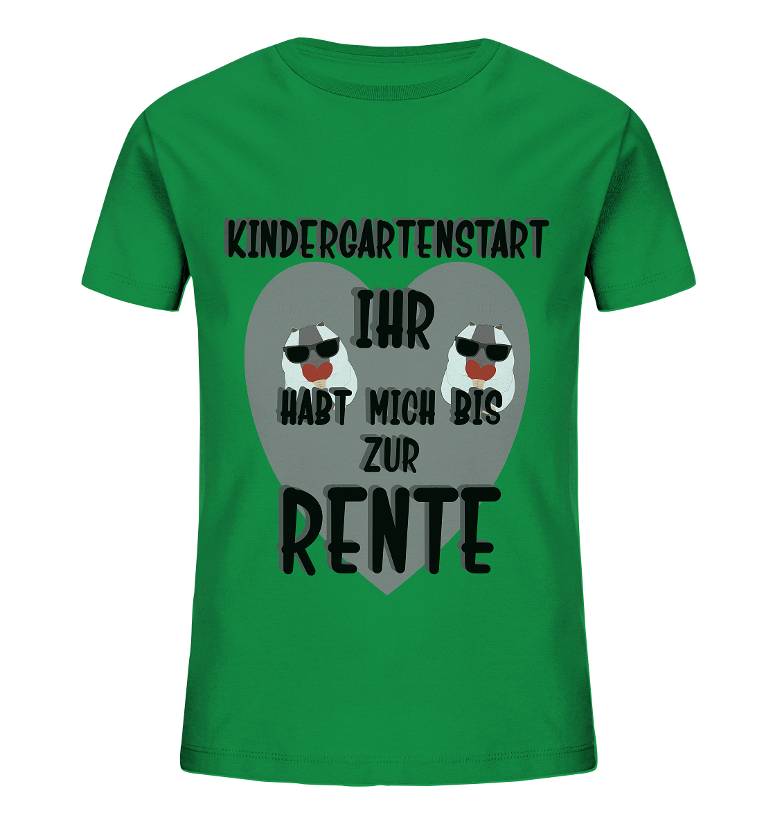 Kindergartenstart, Kiga, Kindergarten - Kids Organic Shirt