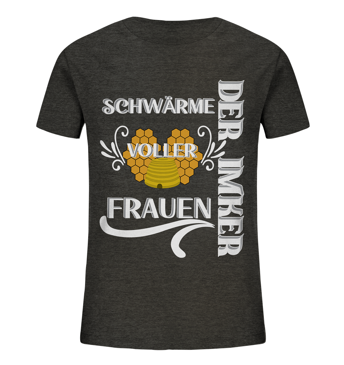 Der Imker, schwärme voller Frauen, Imkerei, Helden, Helles Motiv - Kids Organic Shirt