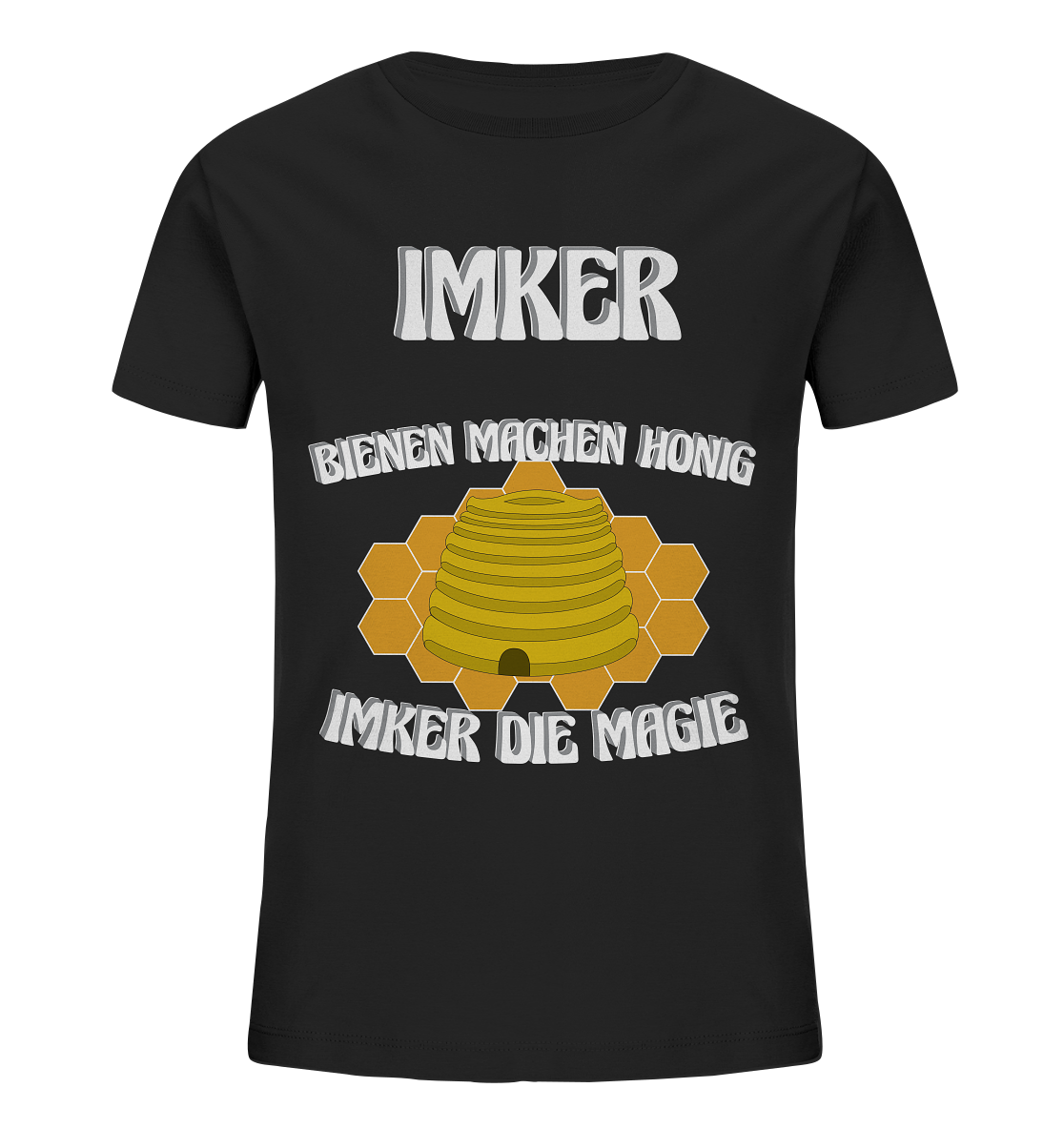 Imker, Bienen, Honig - Eine Magie, Imkerei, Wunder - Kids Organic Shirt