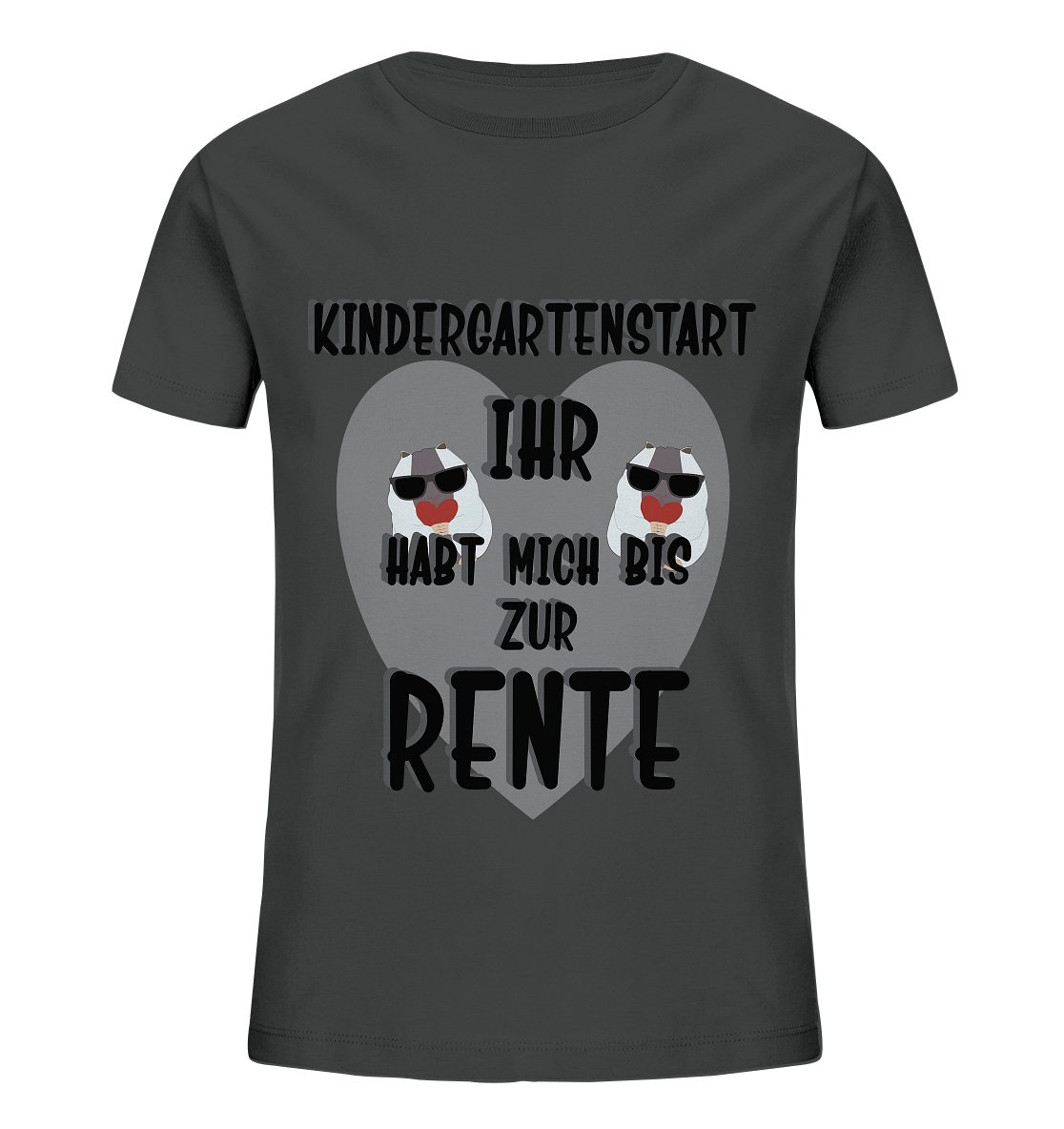 Kindergartenstart, Kiga, Kindergarten - Kids Organic Shirt