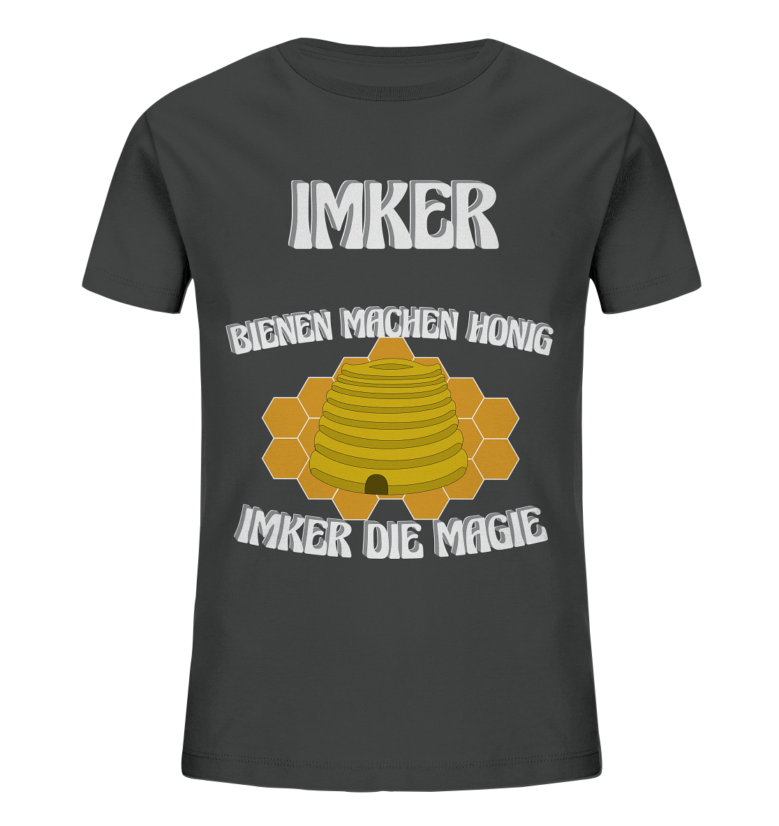 Imker, Bienen, Honig - Eine Magie, Imkerei, Wunder - Kids Organic Shirt