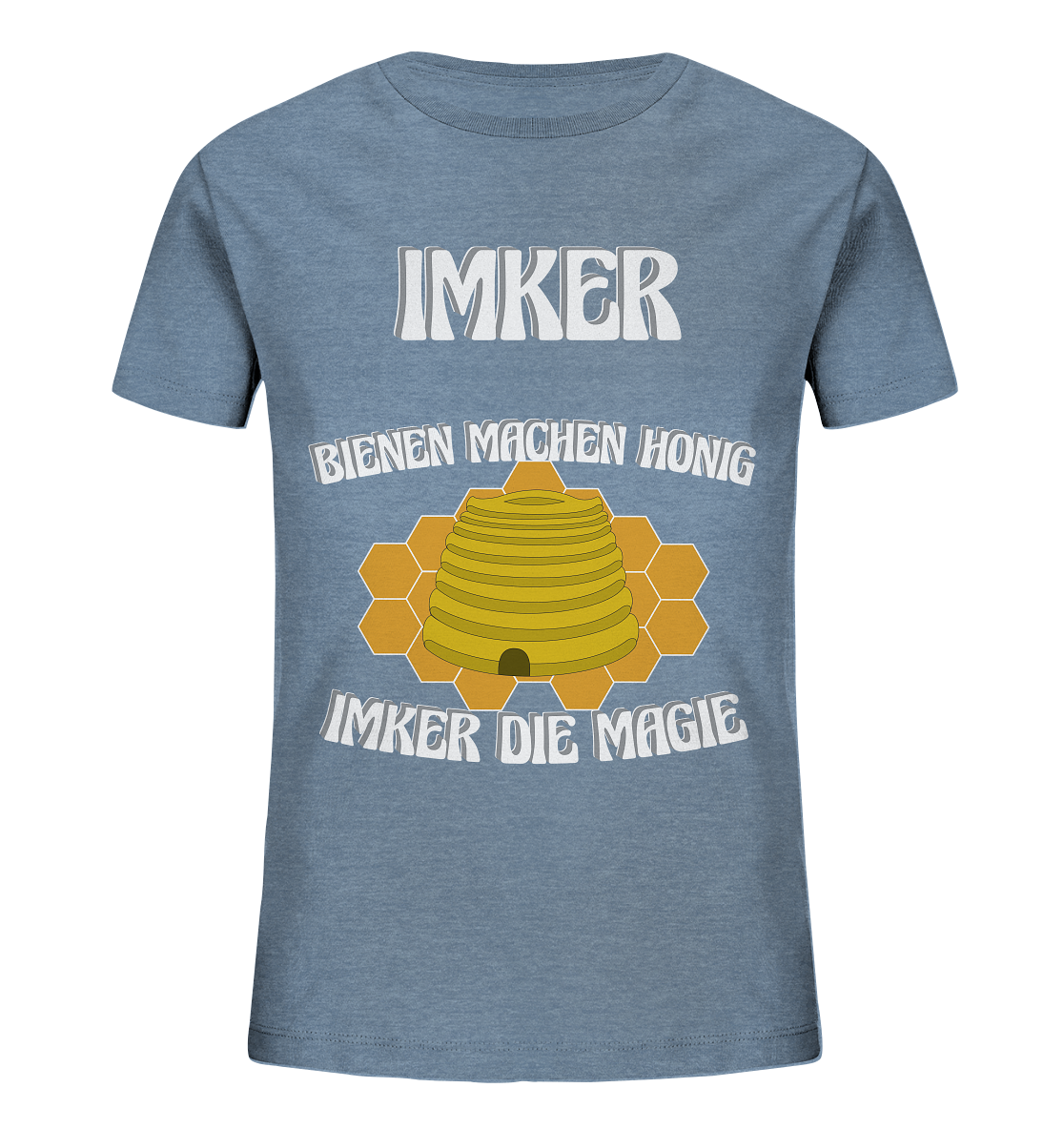 Imker, Bienen, Honig - Eine Magie, Imkerei, Wunder - Kids Organic Shirt