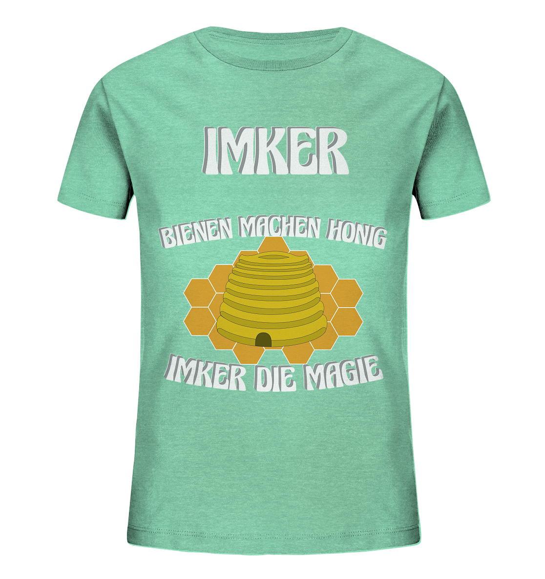 Imker, Bienen, Honig - Eine Magie, Imkerei, Wunder - Kids Organic Shirt